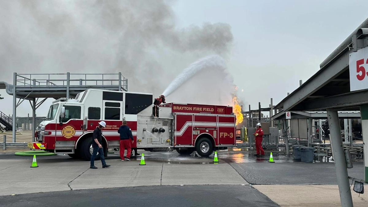 real-world operational fire training